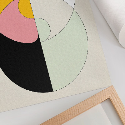 Kunstdruck poster Geometrische Kreise