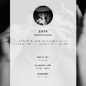 Retro plagát Tajomná elegancia