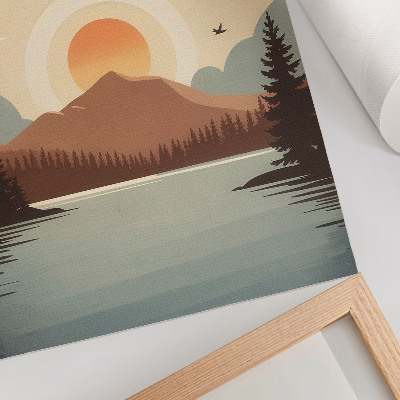 Bilder poster Norrbotten-Illustration