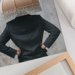 Wand poster Lampenschirm-Surrealismus