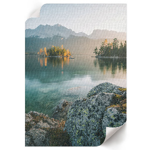 Plagát do obývačky Horská krajina