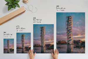 Poster na stenu Pokrútená veža