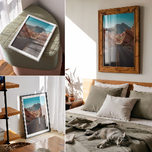 Plagát do izby Malebná cesta