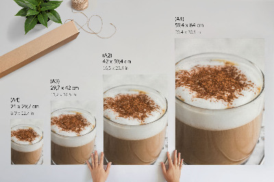 Kunstdruck leinwand Kaffee-Charme