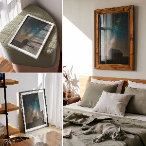 Wand poster Kosmische Nacht