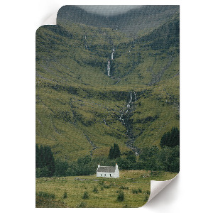 Kunstdruck poster Berglandschaft