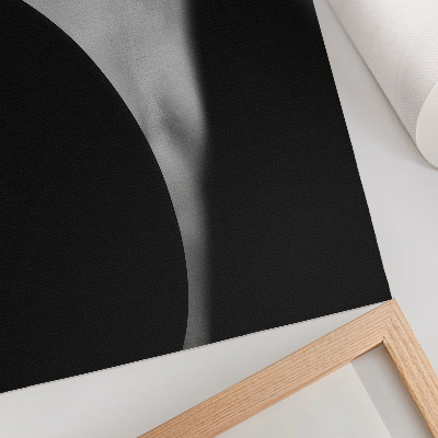 Poster kunstdruck Minimalistisches Porträt