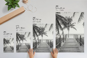 Wand poster Tropisches Paradies