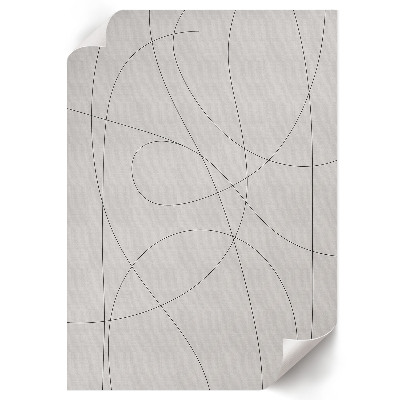 Poster leinwand Feine Linien