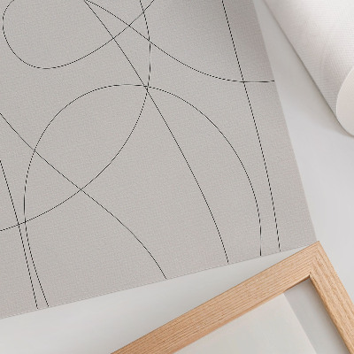 Poster leinwand Feine Linien