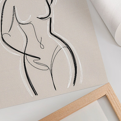 Bilder poster Weibliche Silhouette