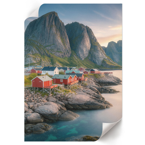 Retro plagát Horská osada