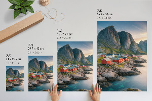 Retro plagát Horská osada