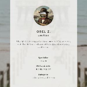 Retro plagát Horská osada