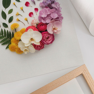 Wand poster Blumenarrangement