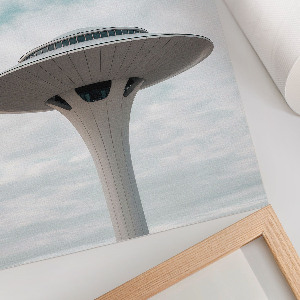 Kunstdruck-Poster mit Motiv moderner Architektur