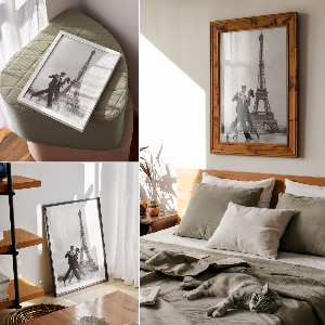 Plagát do obývačky Tanec v Paríži