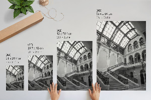 Bilderposter mit klassischer Architektur