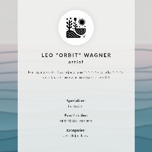 Retro plagát Horská krajina