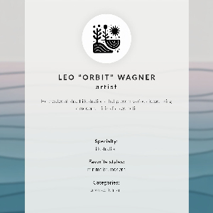 Retro plagát Horská krajina