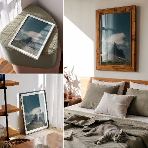 Poster na stenu Horská majestátnosť