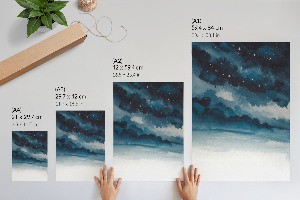 Poster leinwand Nachthimmel