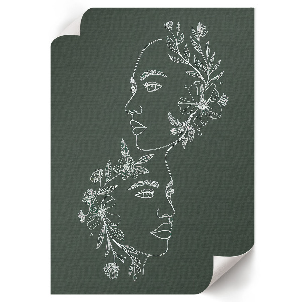 Bilder und Poster mit Blumenporträts