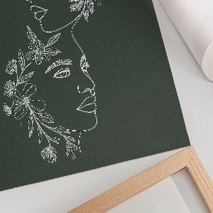 Bilder und Poster mit Blumenporträts