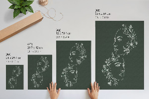 Bilder und Poster mit Blumenporträts