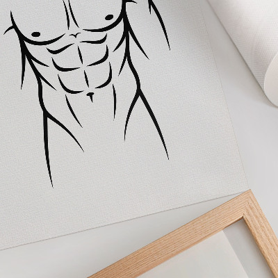Poster leinwand Minimalistische Silhouette