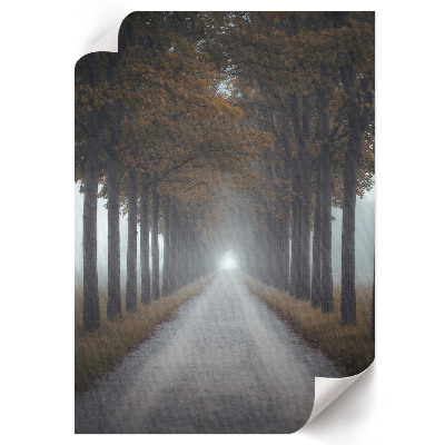 Poster kunstdruck Nebelgasse
