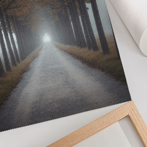 Poster Kunstdruck „Nebelgasse“
