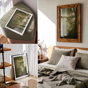 Wandposter „Waldfrieden“