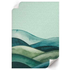 Kunstdruck auf Leinwand mit Motiv 