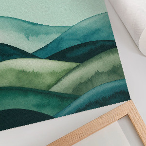 Kunstdruck auf Leinwand mit Motiv 