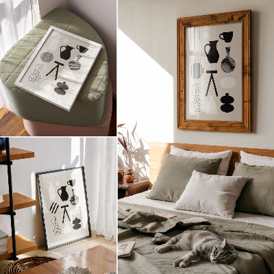 Kunstdruck poster Geometrische Muster