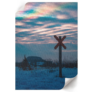 Plagát do obývačky Zimná krajina