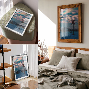 Plagát do obývačky Zimná krajina