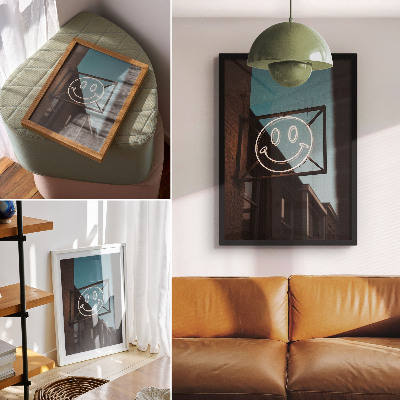 Bilder poster Neon-Lächeln