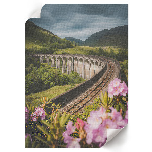 Bilderposter mit friedlicher Landschaft