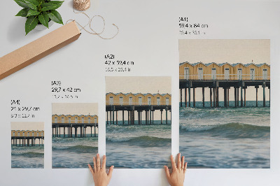 Poster kunstdruck Meerblick