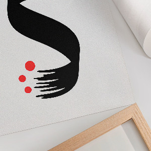 Kunstdruck mit dem Motiv „Geometrische Eleganz”