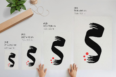 Kunstdruck poster Geometrische Eleganz