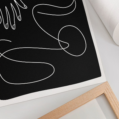 Wand poster Abstrakte Linien