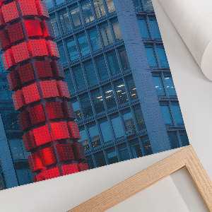 Wandposter „Roter Turm