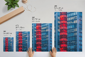 Wandposter „Roter Turm
