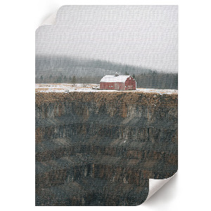 Bilderposter mit Winterlandschaft