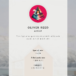 Poster na stenu Zimná krajina