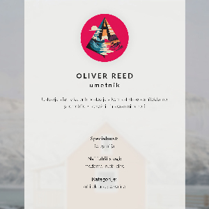 Poster na stenu Zimná krajina