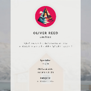 Bilderposter mit Winterlandschaft
